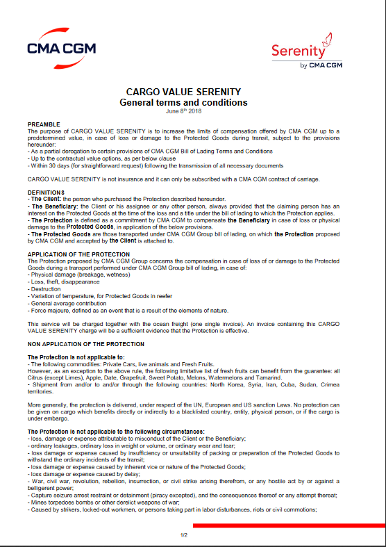 CMA CGM Freight Shipping Companies Customer service