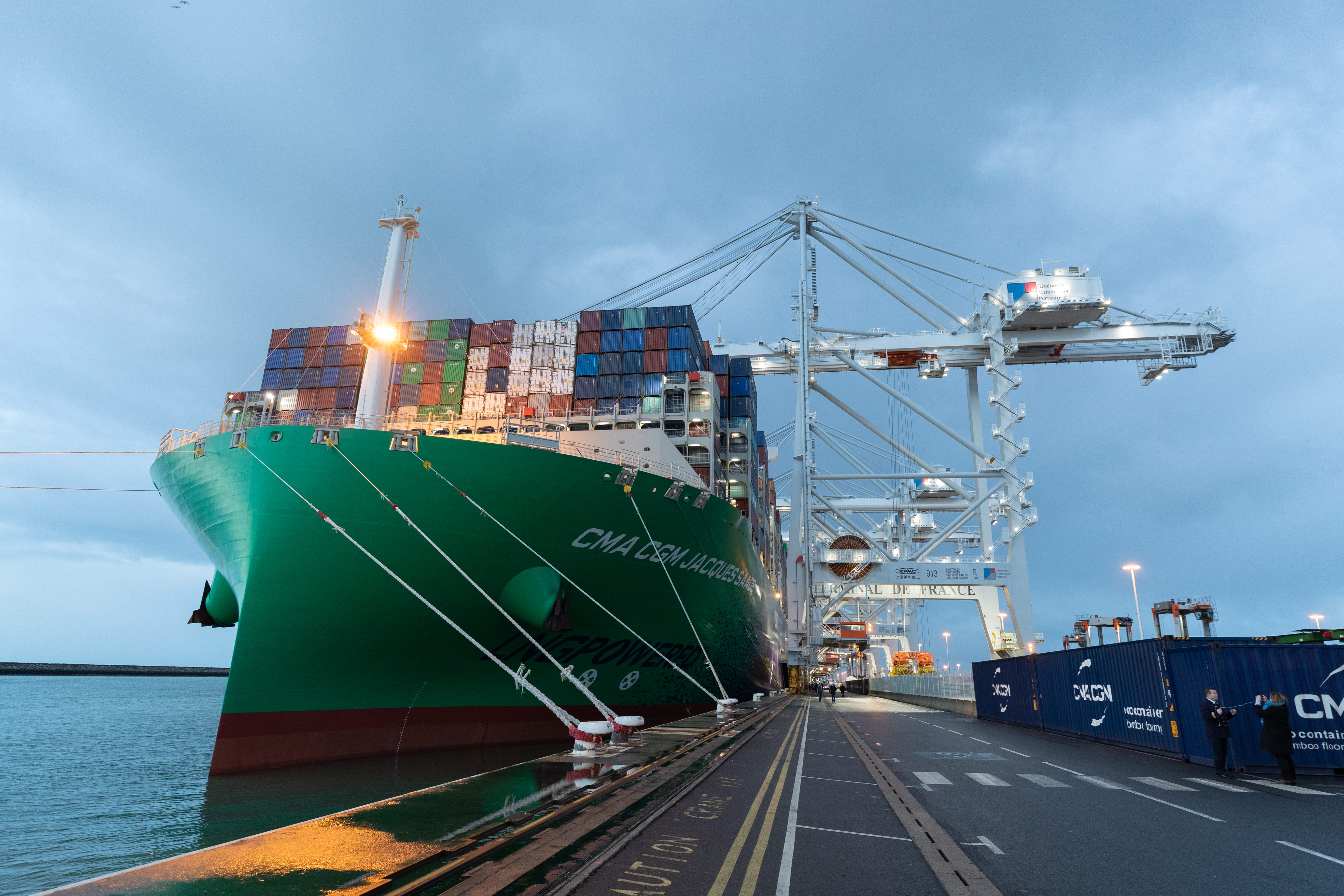 CMA CGM JACQUES SAADE HAVRE NEWS ESCALE