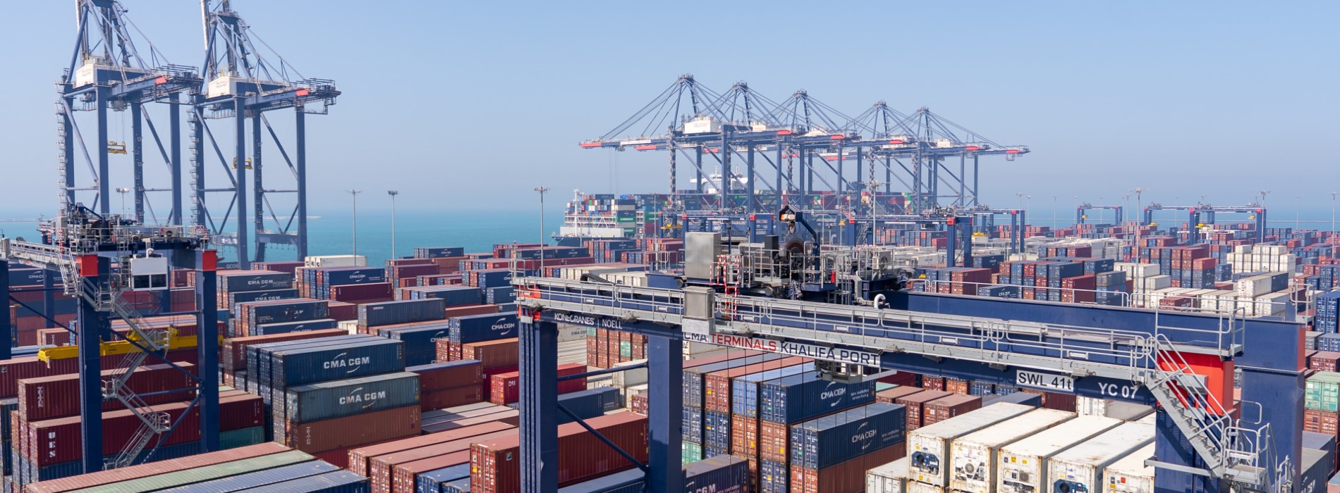 ad port terminal port khalifa cma cgm